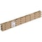 Palram Suntuf 1-1/4 in. W X 24 in. L Plastic Horizontal Closure Strips Beige, PK6 92770 - alternate 1